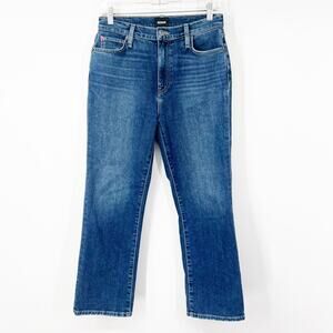 Hudson Noa Mid-Rise Straight Crop Jeans